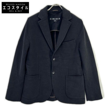 CIRCOLO1901 CIRCOLO1901 2330 Black 2B Cotton Jersey Jacket