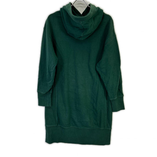 Lacoste ラコステ グリーン コットン フーテッド ワンピース トップス