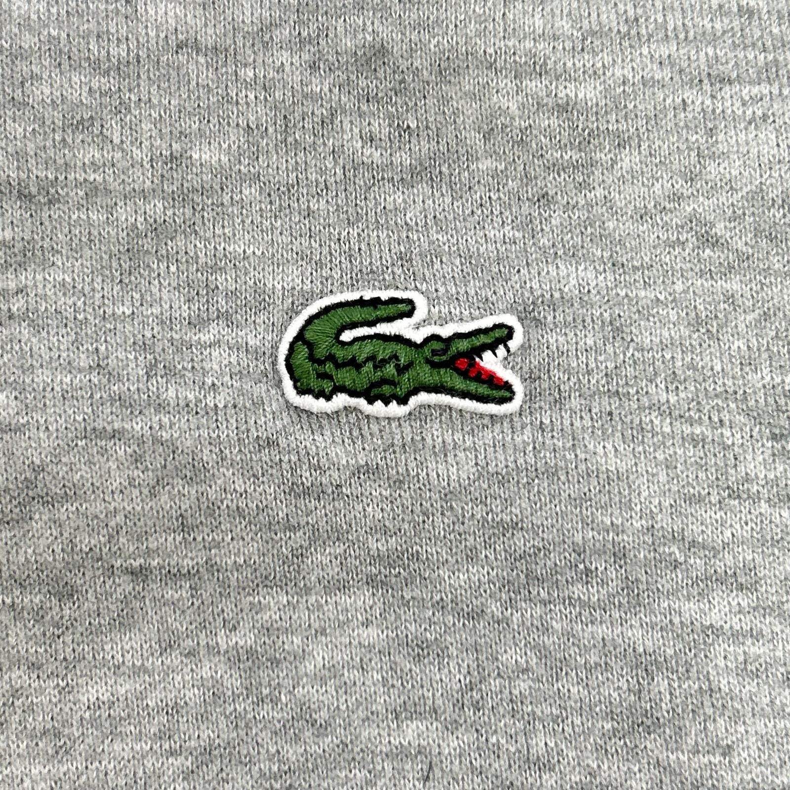 Lacoste ラコステ グレー コットン フーテッド ワンピース ワンピース