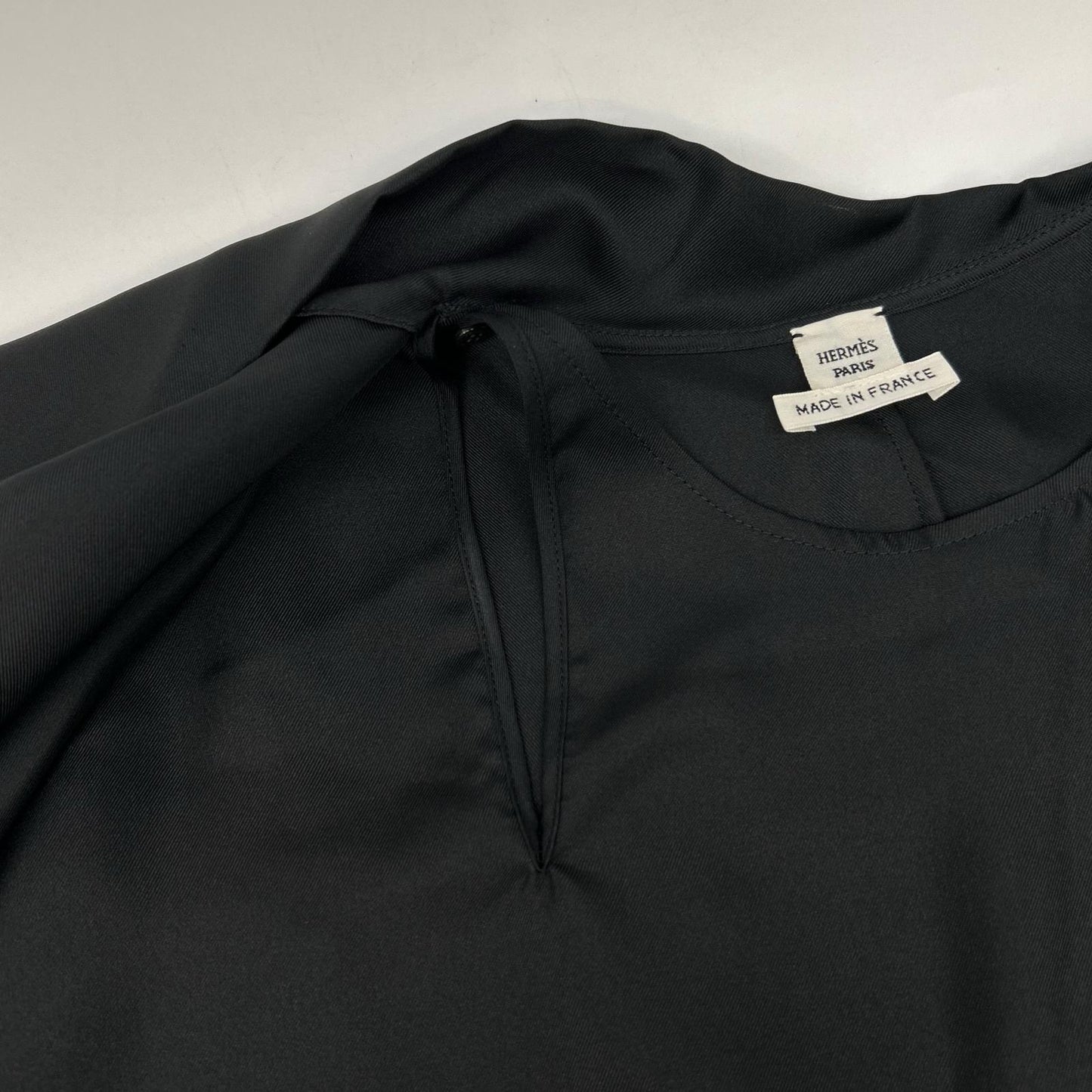 HERMES エルメス 美品 国内正規 3H0528DG カレーシュ ツイルレーヌ ワンピース
