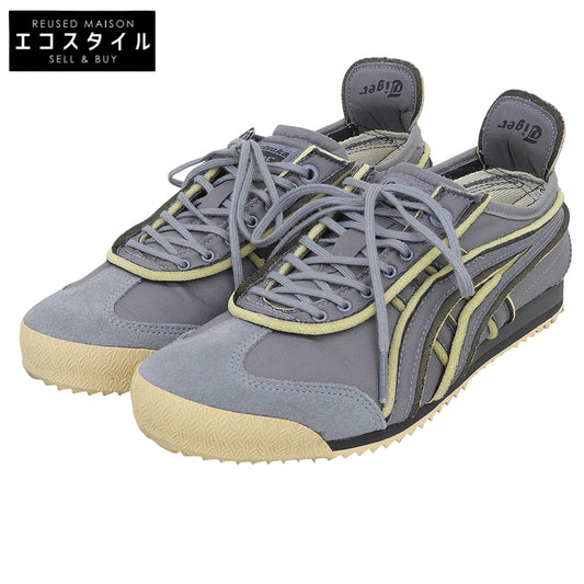 onitsuka tiger オニツカタイガー 美品 MEXICO 66 SD シューズ レディース グレー 23.5cm 1183C115 シューズ