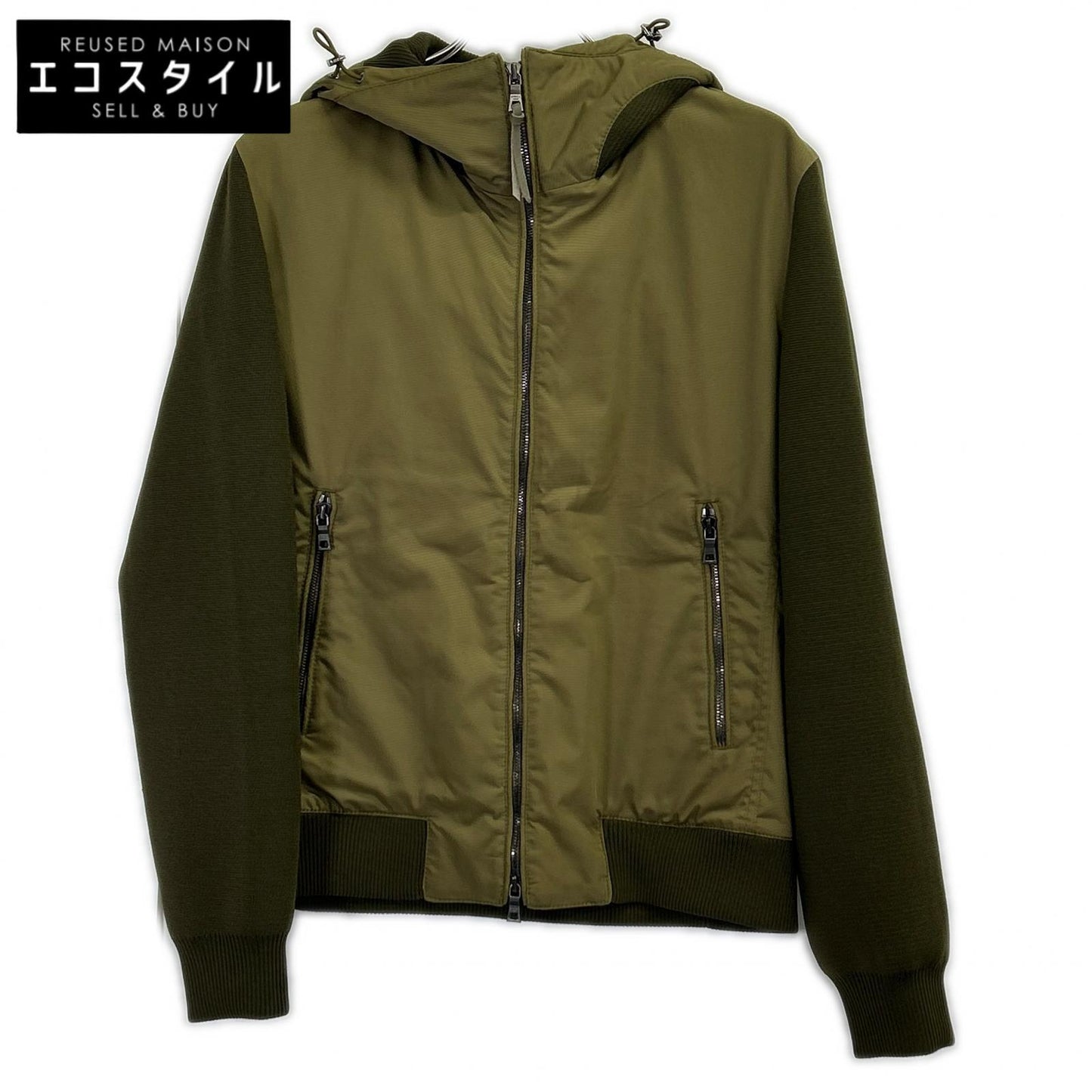 EPOCA UOMO エポカウォモ 23年製 カーキ 光電子(R)コンビブルゾン ジャケット