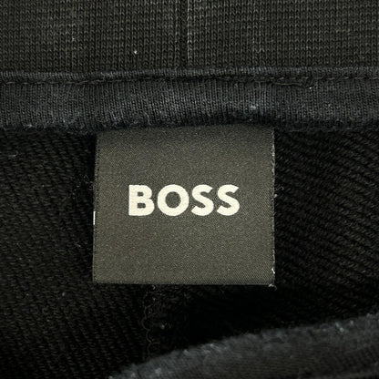BOSS 波士 黑色纯棉休闲裤 下装