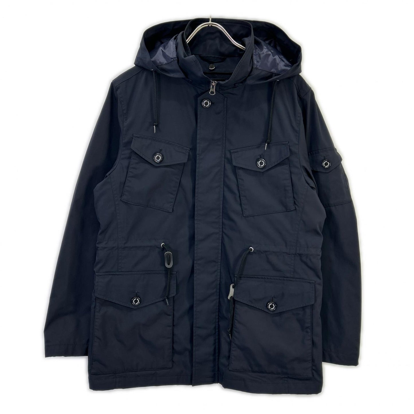 MACKINTOSH PHILOSOPHY マッキントッシュフィロソフィー ネイビー ライナー付き ナイロン フーディジャケット ジャケット