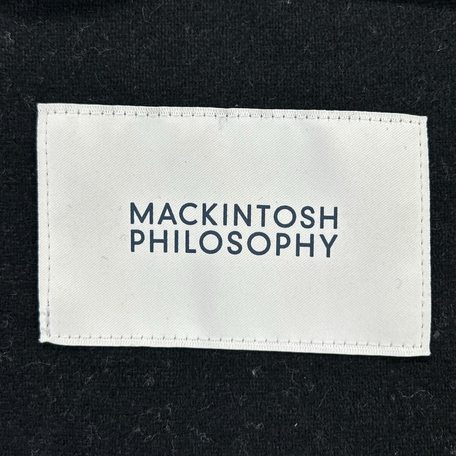 MACKINTOSH PHILOSOPHY マッキントッシュフィロソフィー ネイビー ライナー付き ナイロン フーディジャケット ジャケット