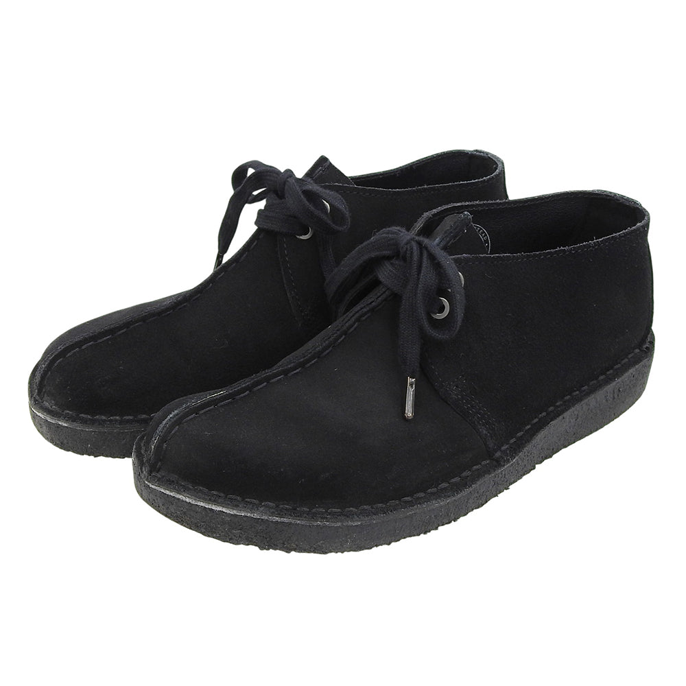 Clarks クラークス デザート トレック シューズ メンズ スエード ブラック 26.5cm シューズ