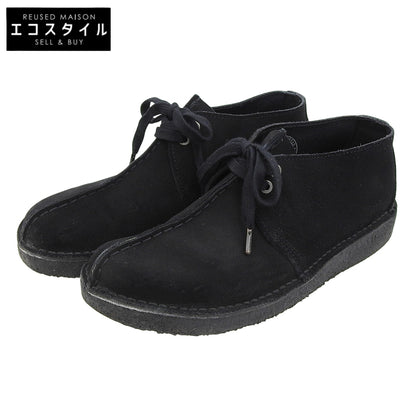 Clarks クラークス デザート トレック シューズ メンズ スエード ブラック 26.5cm シューズ