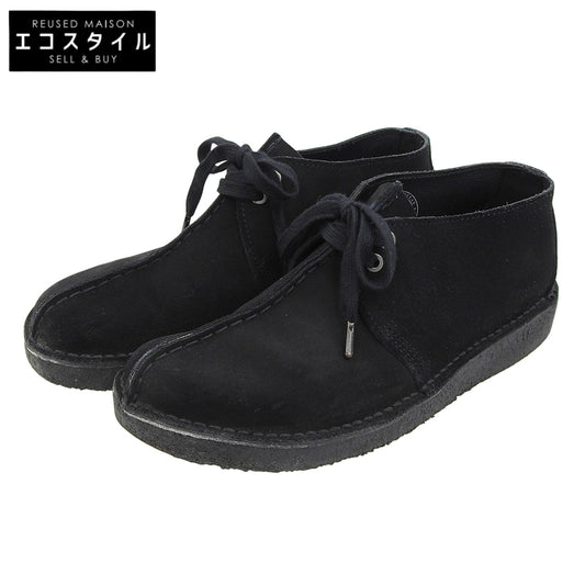 Clarks クラークス デザート トレック シューズ メンズ スエード ブラック 26.5cm シューズ