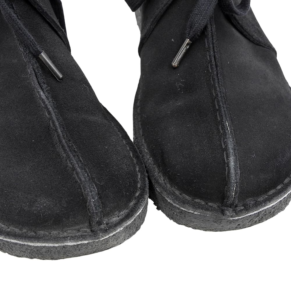 Clarks クラークス デザート トレック シューズ メンズ スエード ブラック 26.5cm シューズ
