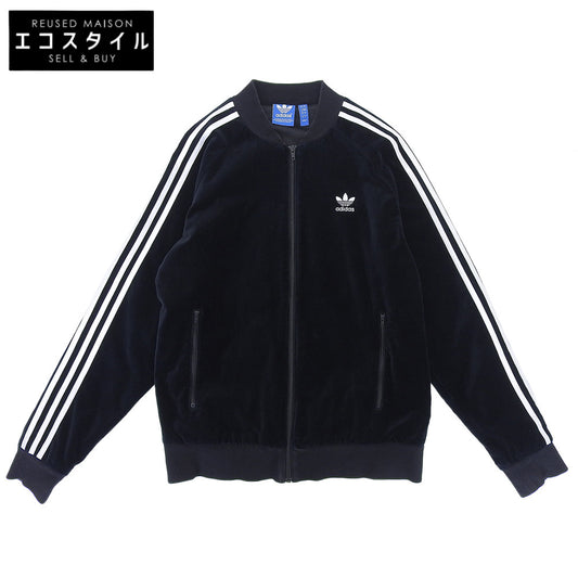 adidas アディダス ベロア トラックジャケット メンズ ネイビー O AO3567 ジャケット
