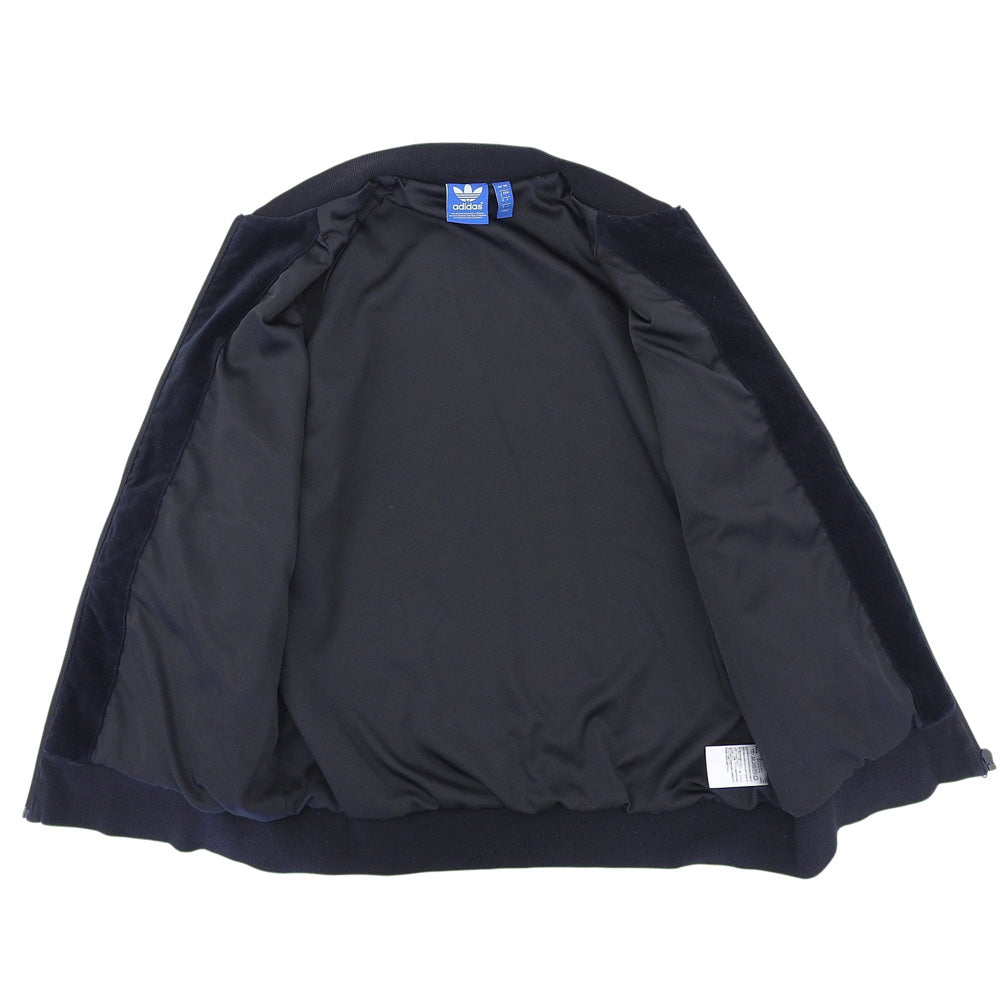 adidas アディダス ベロア トラックジャケット メンズ ネイビー O AO3567 ジャケット