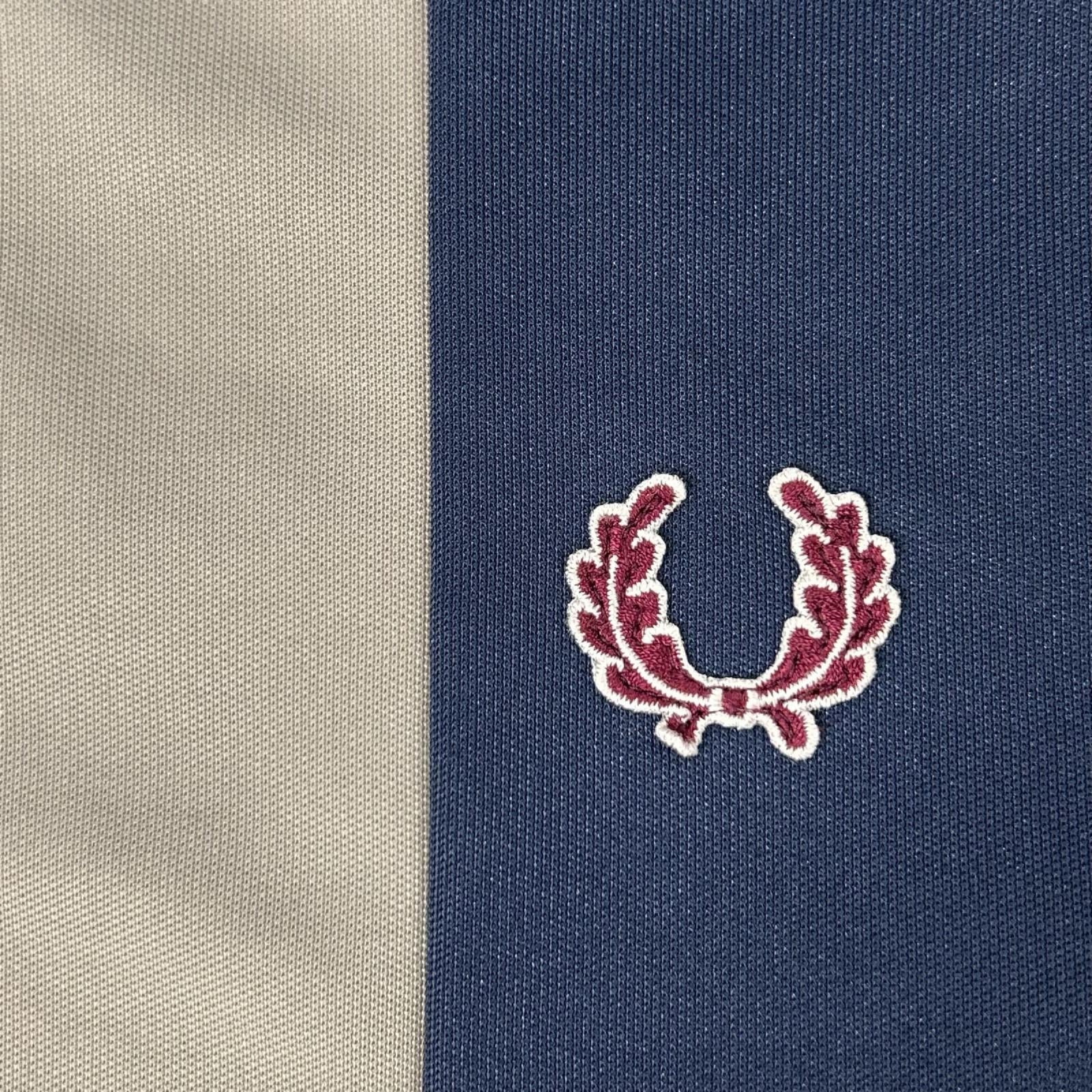 FRED PERRY フレッドペリー J6221 ネイビー×レッド トラックジャケット ジャケット