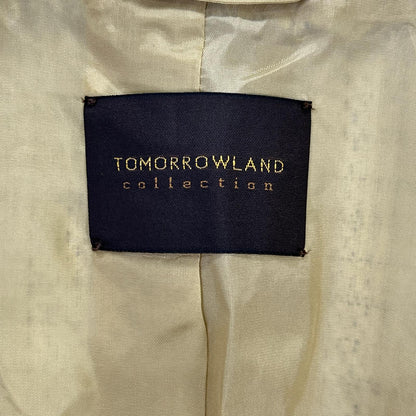 TOMORROWLAND トゥモローランド 24年製 ブルー ラメツイード ダブルブレストジャケット ジャケット
