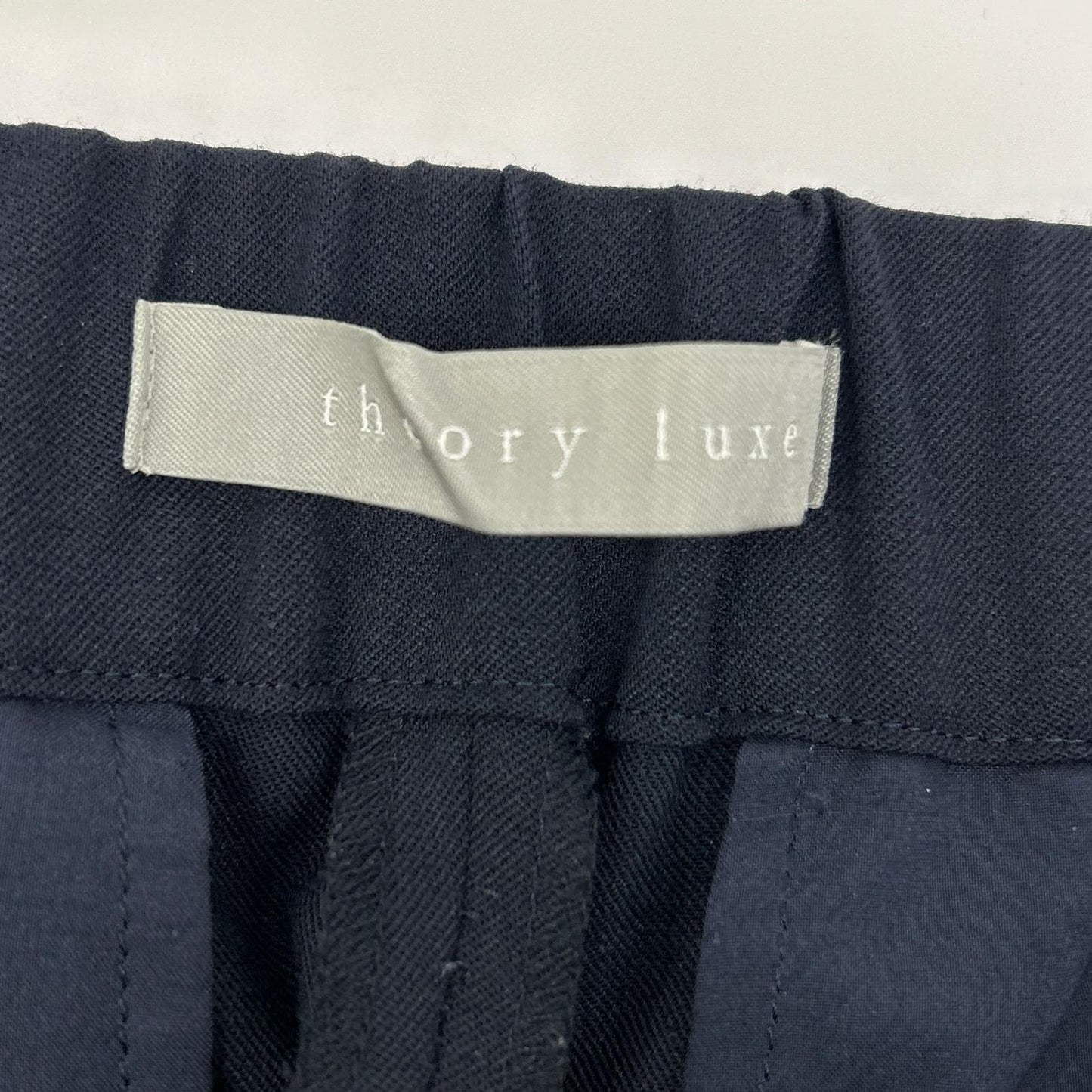 theory luxe セオリーリュクス ネイビー Eden Carol 2 パンツ ボトムス