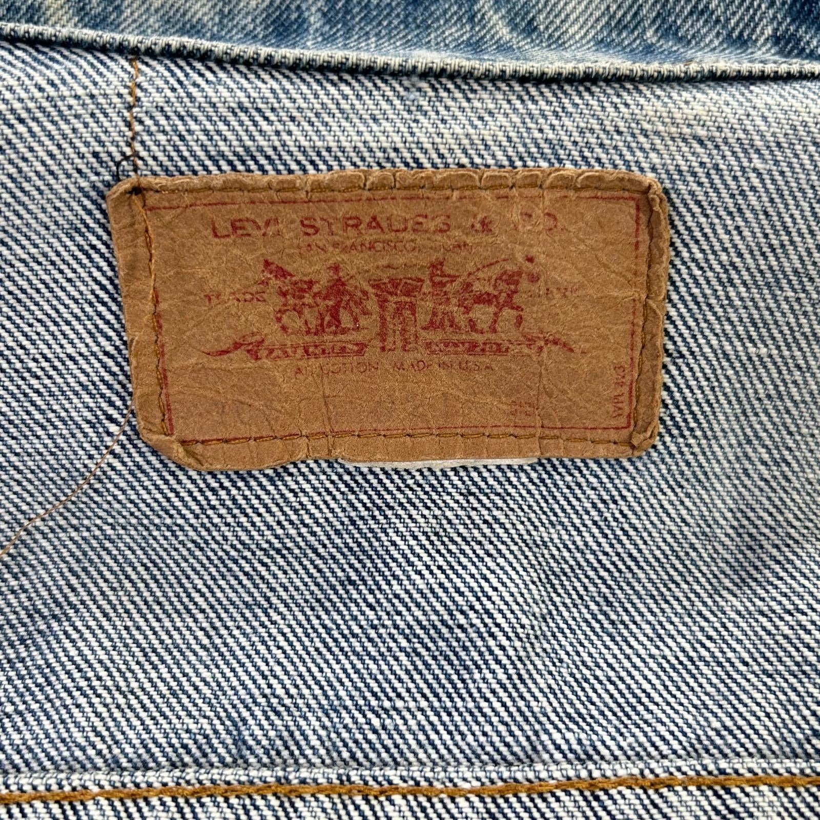 LEVI‘S リーバイス 70'S ブルー 4th　デニムジャケット ジャケット