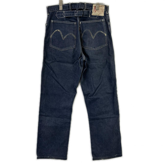 EVISU エヴィス 2501 牛タグ カモメ シンチバック デニム ボトムス