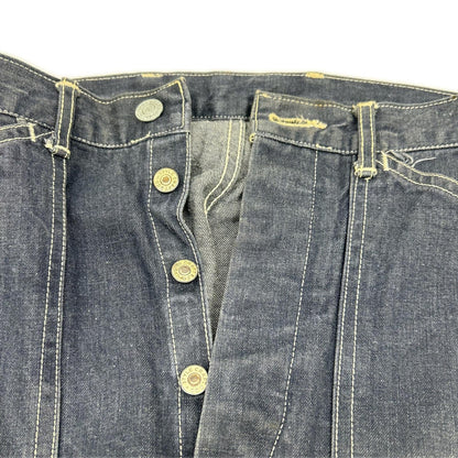 EVISU エヴィス 2501 牛タグ カモメ シンチバック デニム ボトムス