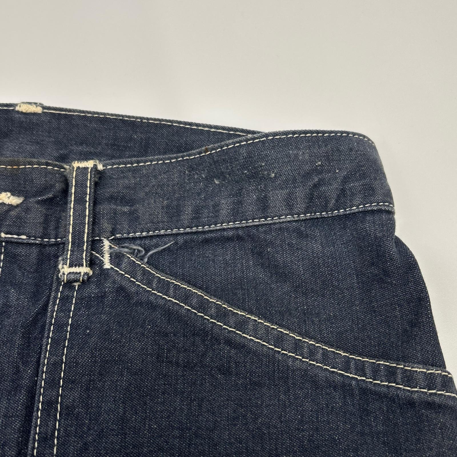 EVISU エヴィス 2501 牛タグ カモメ シンチバック デニム ボトムス