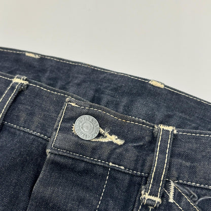 EVISU エヴィス 2501 牛タグ カモメ シンチバック デニム ボトムス