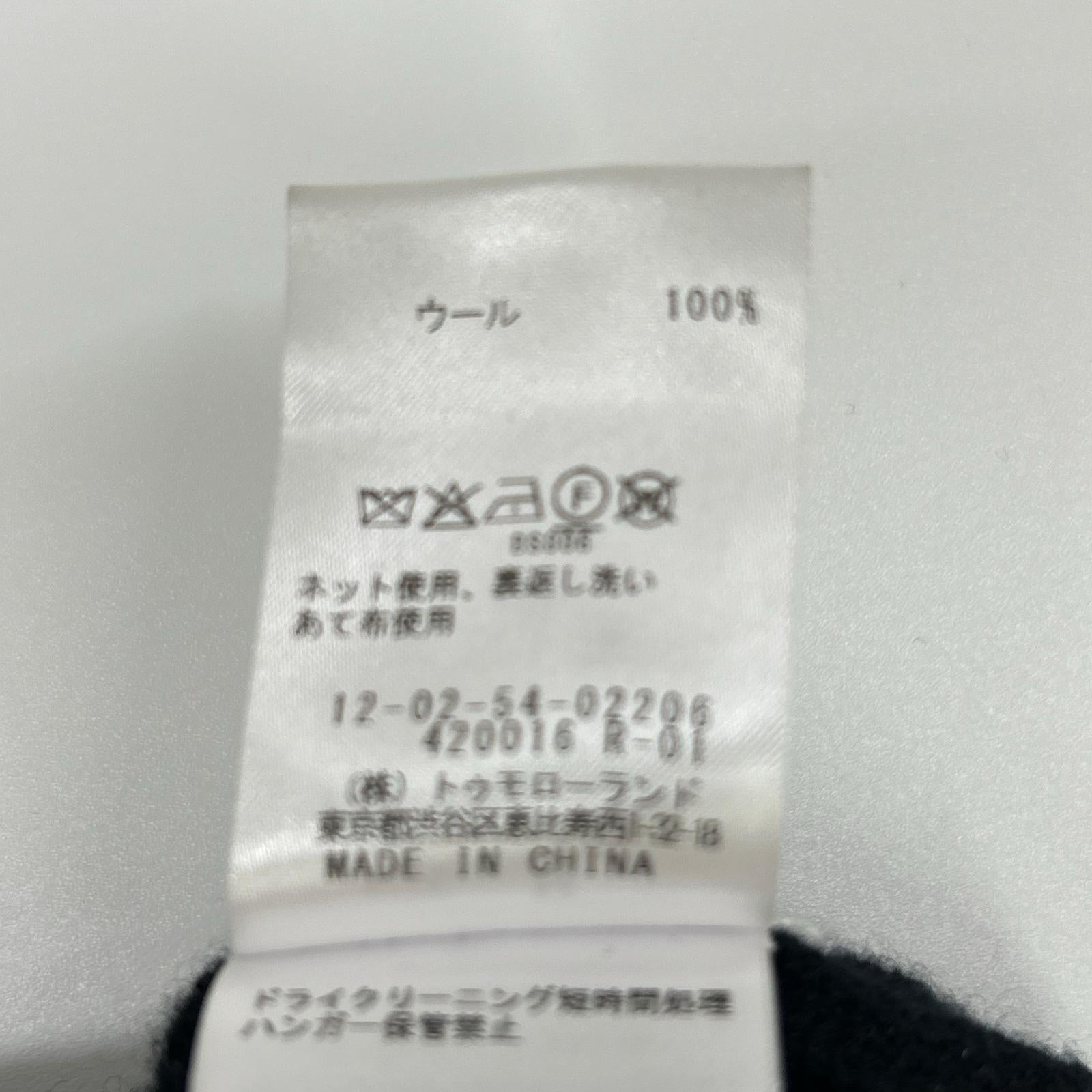 MACPHEE MACPHEE 25年款 黑色 新西兰羊毛 圆领套头衫 上衣
