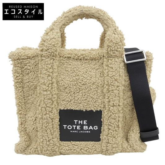 MARC JACOBS The Teddy Medium 2-Way Tote Bag for Women Beige M0016740 Tote Bag