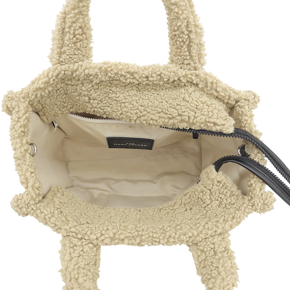 MARC JACOBS マーク ジェイコブス ミディアム THE Teddy 2WAY トートバッグ レディース ベージュ M0016740 トートバッグ