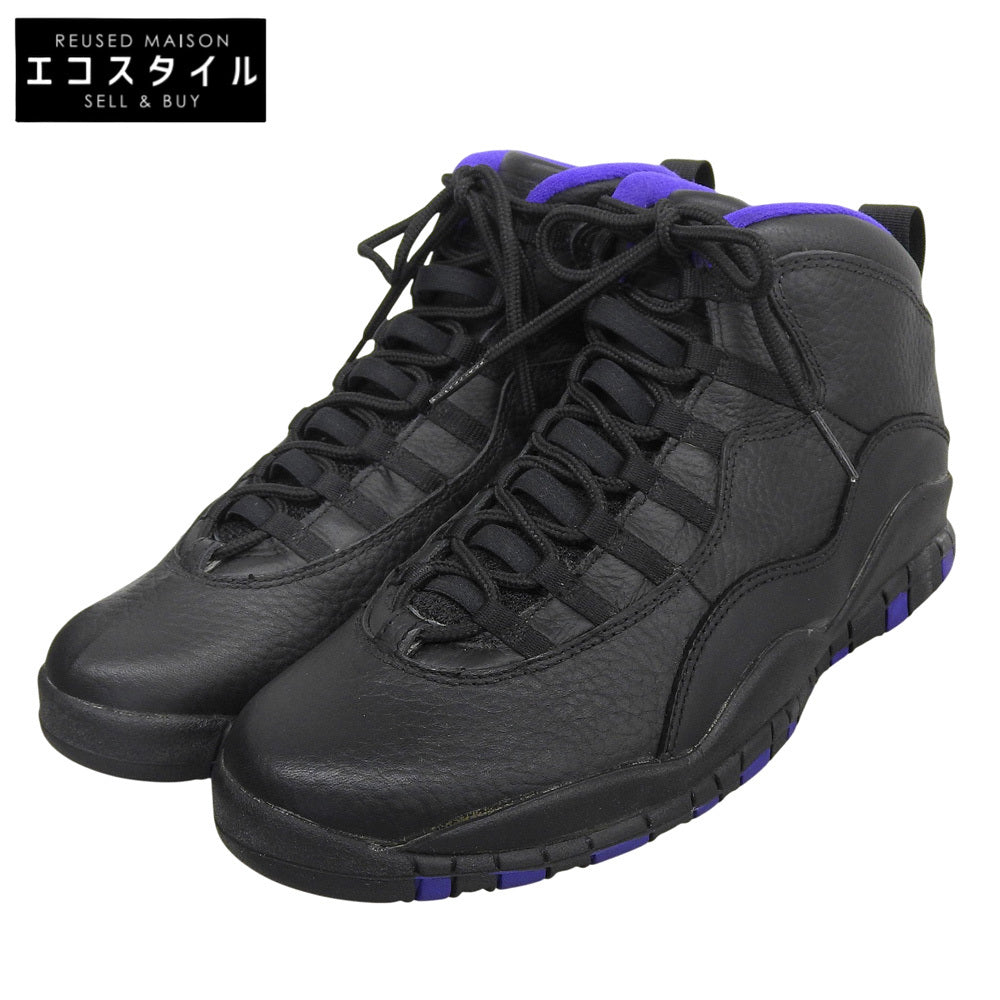 NIKE ナイキ 美品 サクラメント ブラック エアジョーダン10 シューズ メンズ 29cm 30209-051 シューズ