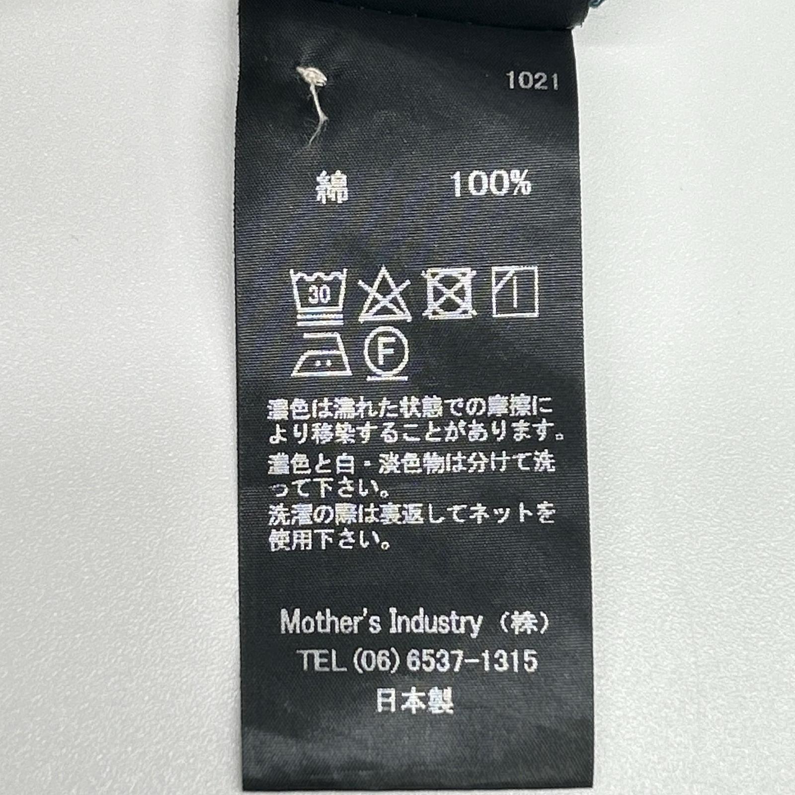 mizuiro ind ミズイロ インド ネイビー コットン100 ノーカラー ワンピース ワンピース