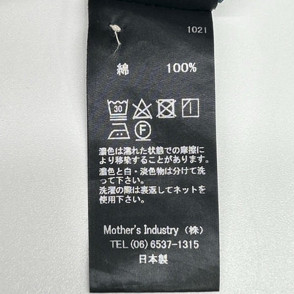 mizuiro ind ミズイロ インド ネイビー コットン100 ノーカラー ワンピース ワンピース