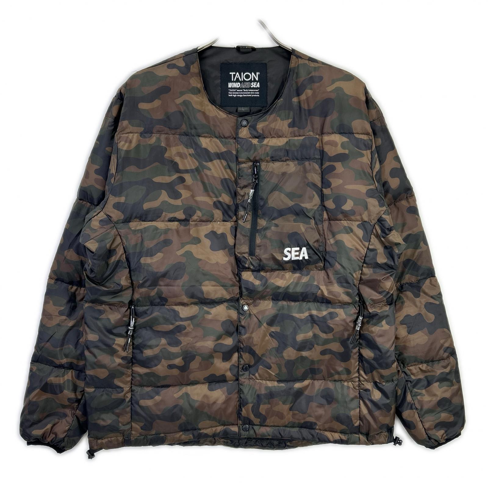 ×SEA ｶﾓﾌﾗ ｲﾝﾅｰﾀﾞｳﾝ ｼﾞｬｹｯﾄ ジャケット メンズ