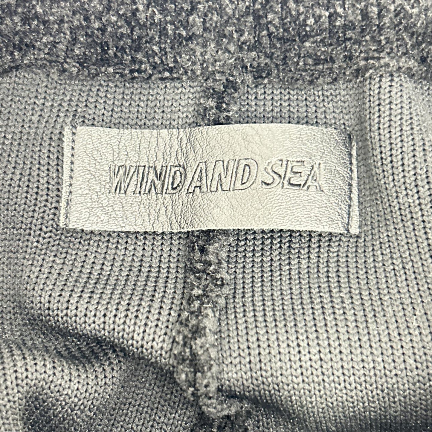 WIND AND SEA ウィンダンシ― 25FW ブラック Mole Knit Cargo Pant ボトムス