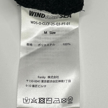 WIND AND SEA ウィンダンシ― 25FW ブラック Mole Knit Cargo Pant ボトムス
