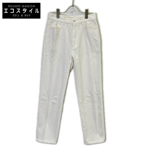 LOEFF ロエフ 13.5OZ ホワイトデニム テーパードパンツ ボトムス