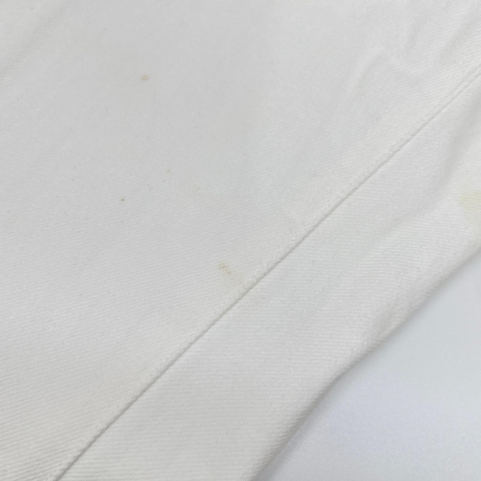 LOEFF LOEFF 13.5盎司 白色牛仔布 锥形裤 下装