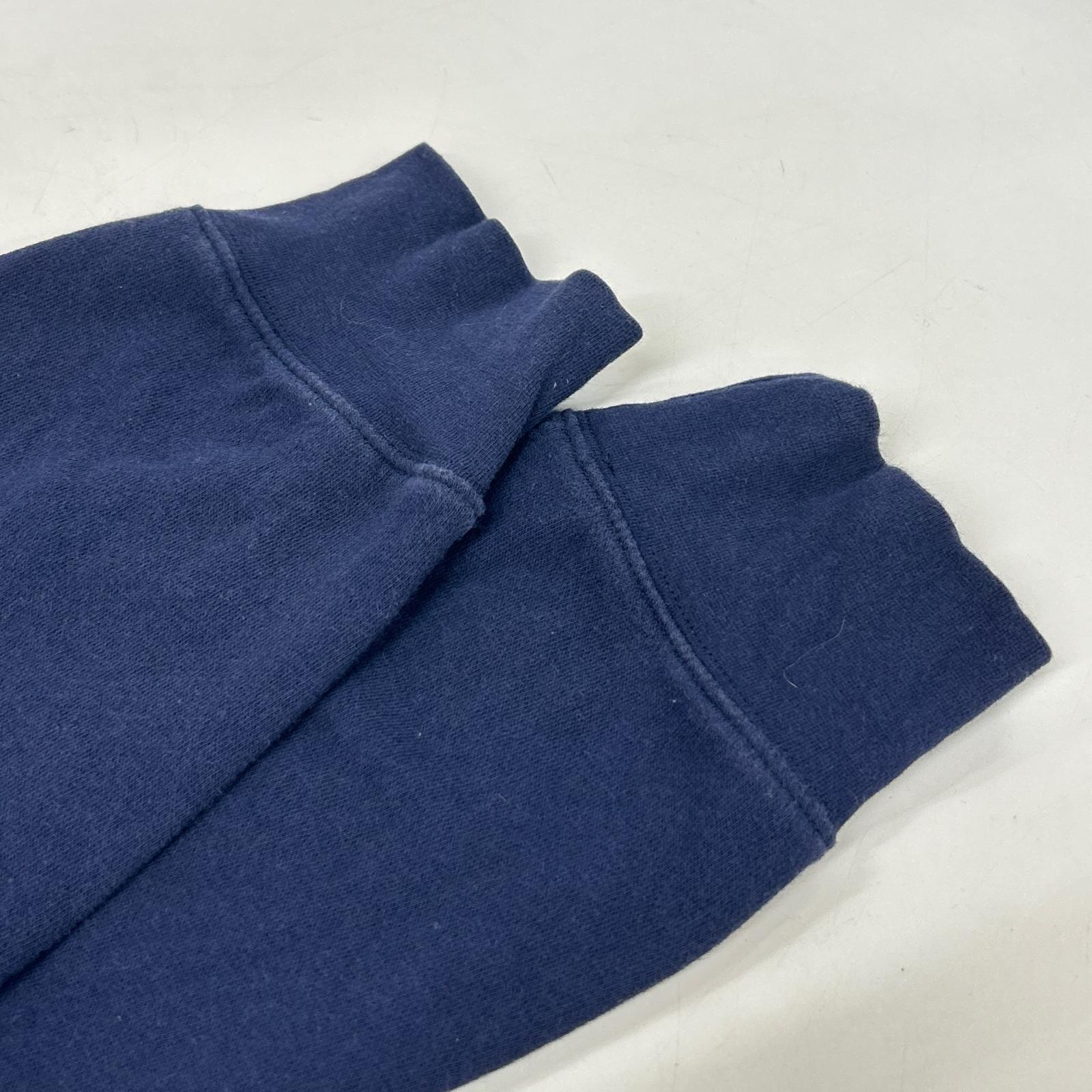 POLO RALPH LAUREN navy cotton Polo Bear pullover hoodie tops