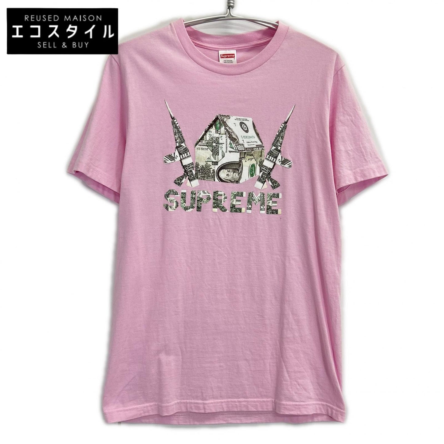 Supreme シュプリーム 26SS ライトピンク Origami Tee トップス