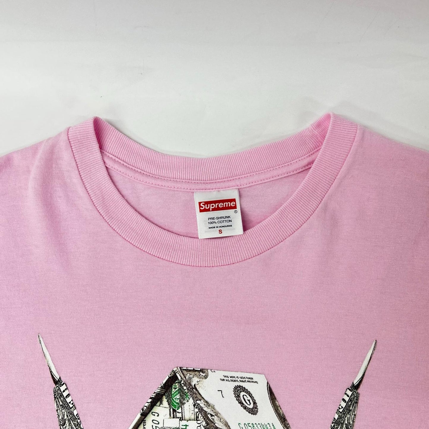 Supreme シュプリーム 26SS ライトピンク Origami Tee トップス