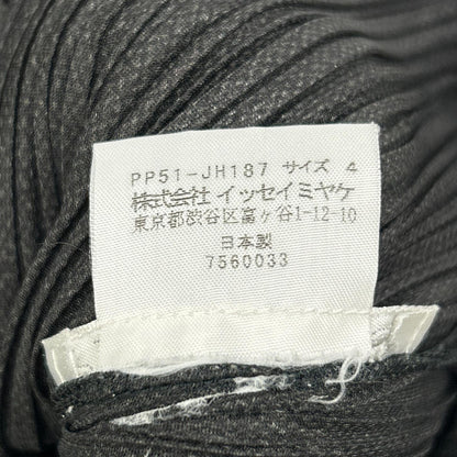 PLEATS PLEASE プリーツプリーズ PP51-JH187 グレー プリーツ 7分袖 ワンピース ワンピース