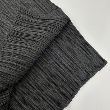 PP51-JH187 Gray Pleated 3/4 Sleeve Dress 4 Women's