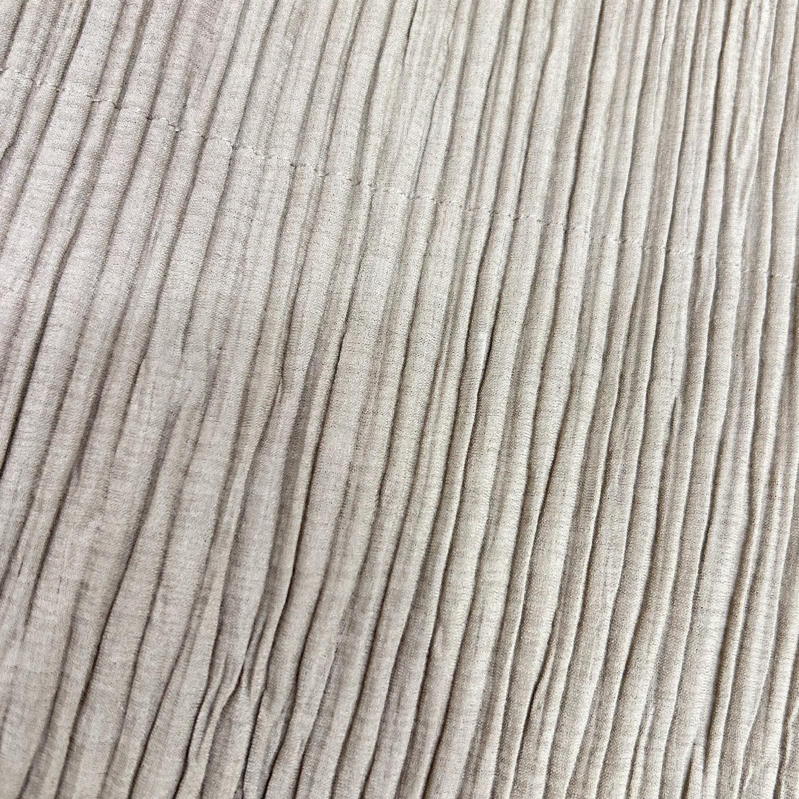 ISSEY MIYAKE 三宅一生 IM82-FD904 棕色 无领 褶皱夹克 外套