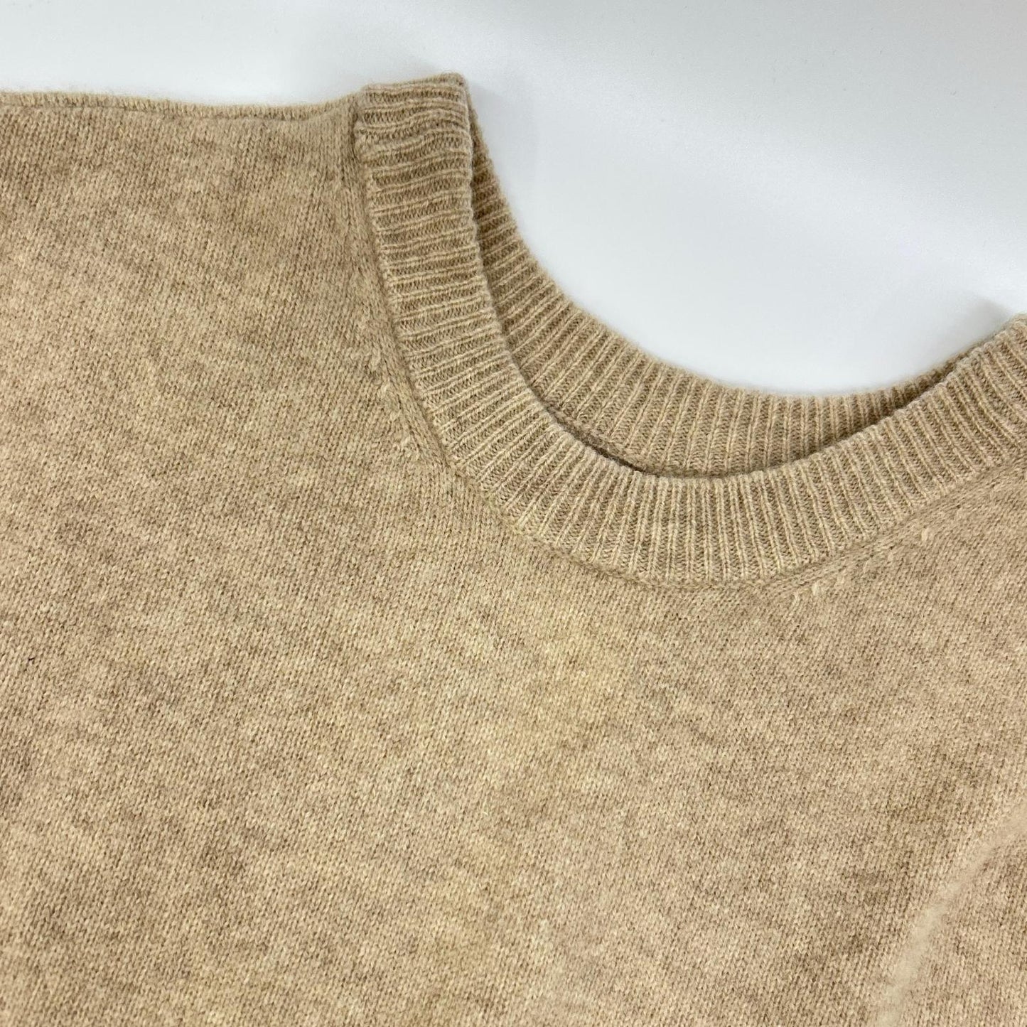 CLANE クラネ 24AW ベージュ W FACE CENTER SLIT KNIT TOPS トップス