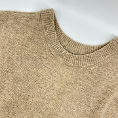 CLANE クラネ 24AW ベージュ W FACE CENTER SLIT KNIT TOPS トップス