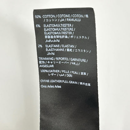 AMIRI 阿米里 AMDNSY1114 26SS 蓝色 皮革徽标贴片 牛仔裤 下装
