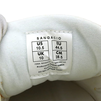 Sangacio サンガッチョ 未使用 にゅ～ず オレンジ ローカットスニーカー シューズ メンズ 28.5cm シューズ