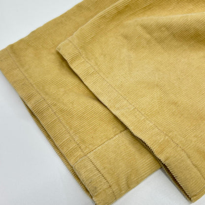 BOTTEGA VENETA Bottega Veneta Yellow Light Beige Fine-Wale Corduroy Pants Bottoms