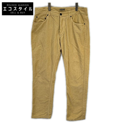 BOTTEGA VENETA Bottega Veneta Yellow Light Beige Fine-Wale Corduroy Pants Bottoms
