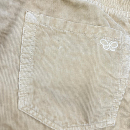 BOTTEGA VENETA Bottega Veneta Yellow Light Beige Fine-Wale Corduroy Pants Bottoms