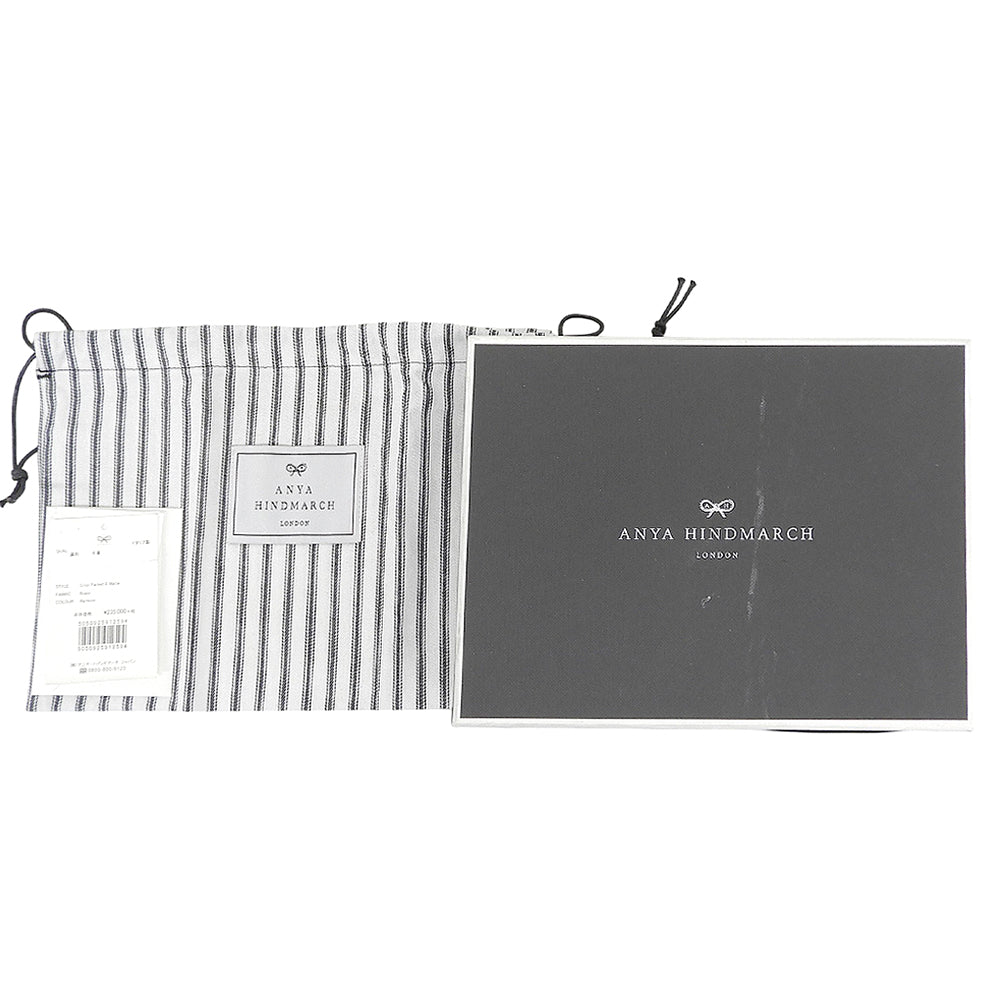 Anya Hindmarch アニヤ ハインドマーチ 美品 レインボー クリスプ