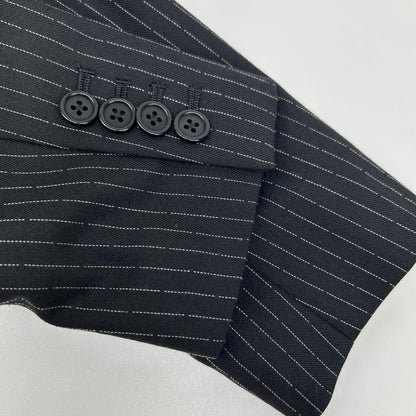 PaulSmith ポールスミス ブラック ドット×ストライプ 切り替えジャケット ジャケット