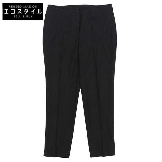 JILSANDER ジルサンダー ウールカシミヤ テーパードパンツ ボトムス レディース 黒 ブラック 34 WF213902 ボトムス